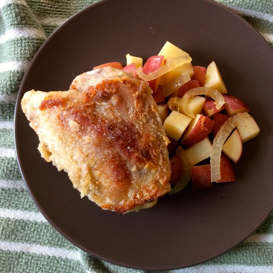 Beer-Braised Chicken