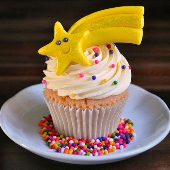 Shooting Star Cupcakes