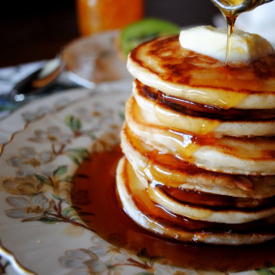 Lemon Ricotta Pancakes