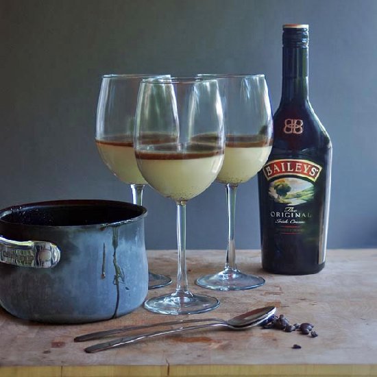 Bailey’s Irish Cream Panna Cotta