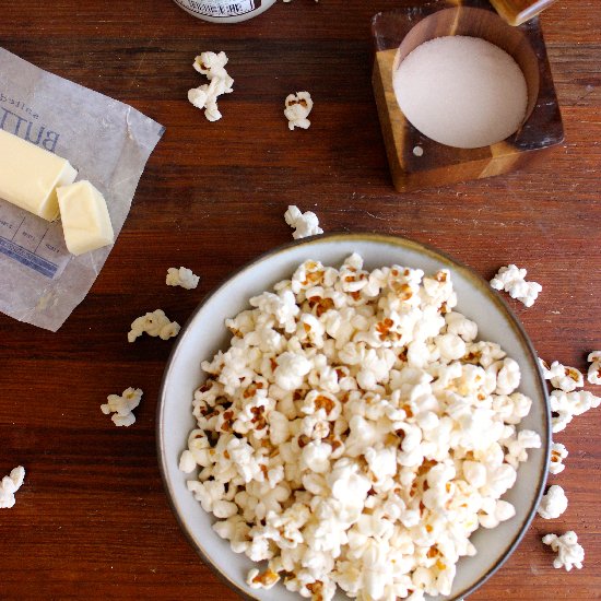 Perfect Homemade Popcorn