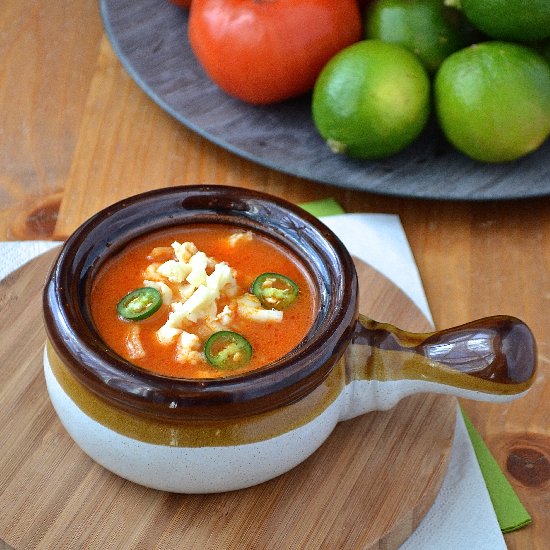 Tortilla soup – Sopa azteca