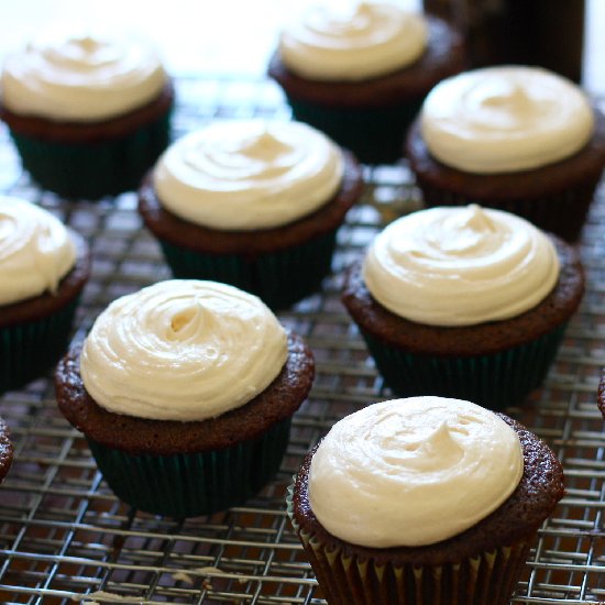 Guinness and Baileys Cupcakes