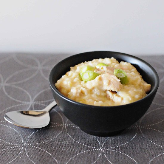 Chicken Rice Porridge (Arroz Caldo)