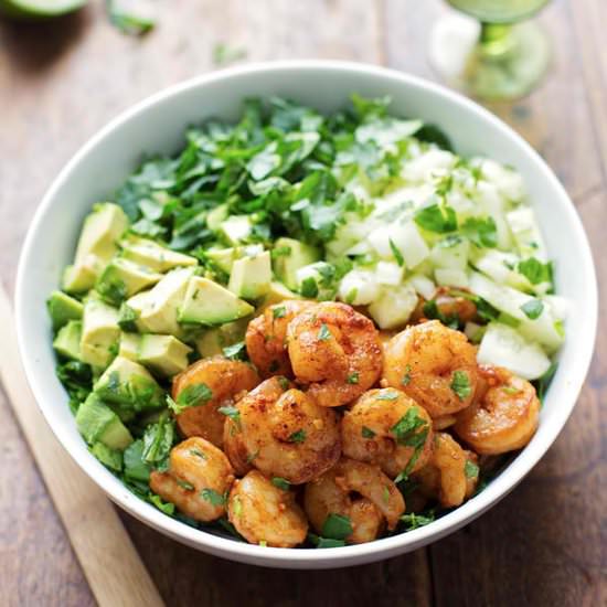 Shrimp and Avocado Salad