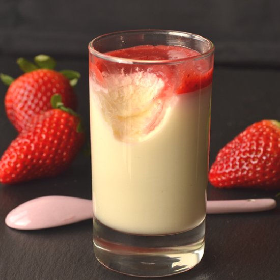 White chocolate mousse