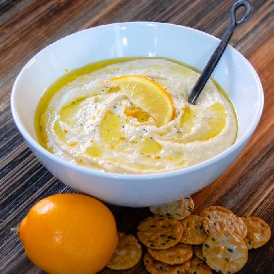 Meyer Lemon Hummus