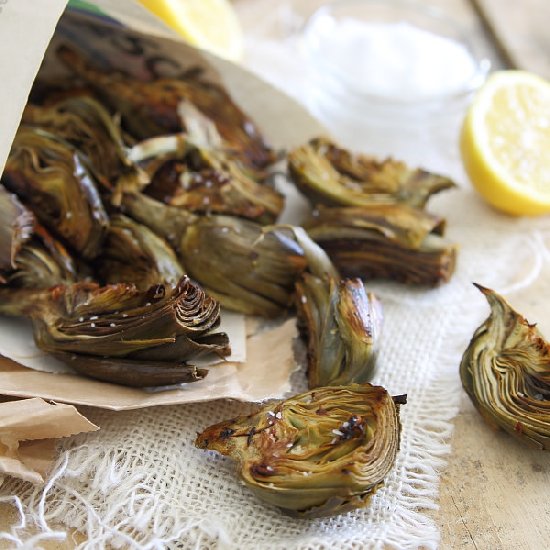 Crisoy Roasted Baby Artichokes