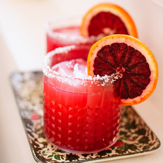 Blood Orange Margaritas