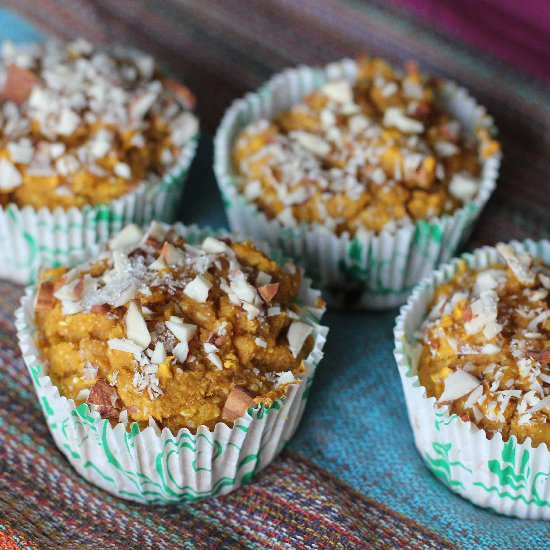 Cornmeal Pumpkin Muffins