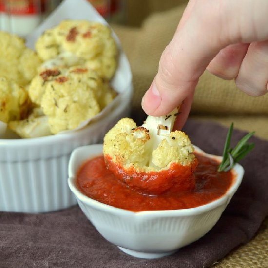 Roasted Garlic & Herb Cauliflower