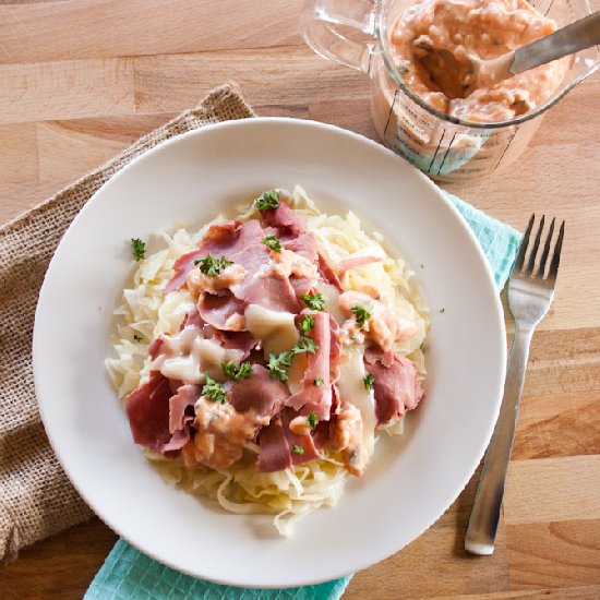 Grain Free Reuben in a Bowl