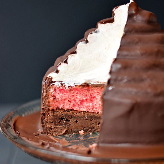 Neapolitan Hi-Hat Cake