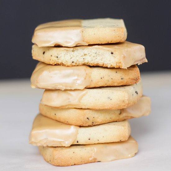 Kona Coffee Shortbread Cookies