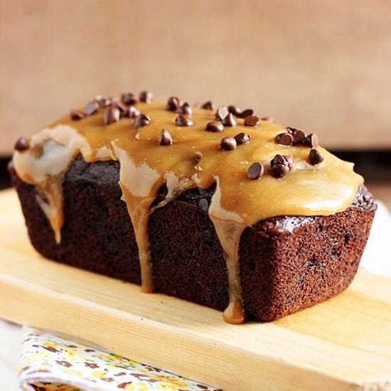 Double choco banana bread