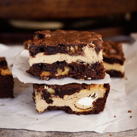 Peanut Butter Brownies