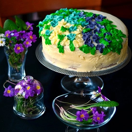 Spring Flowers Cake