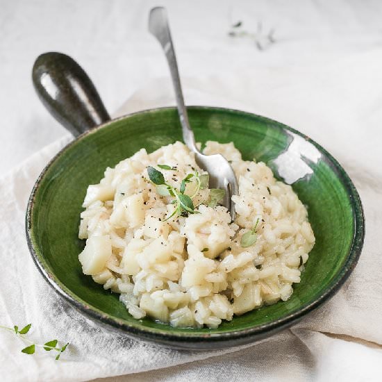 Risotto with Celeriac and Thyme