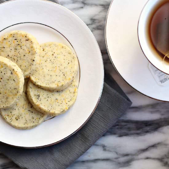 Orange Spiced Tea Cookies