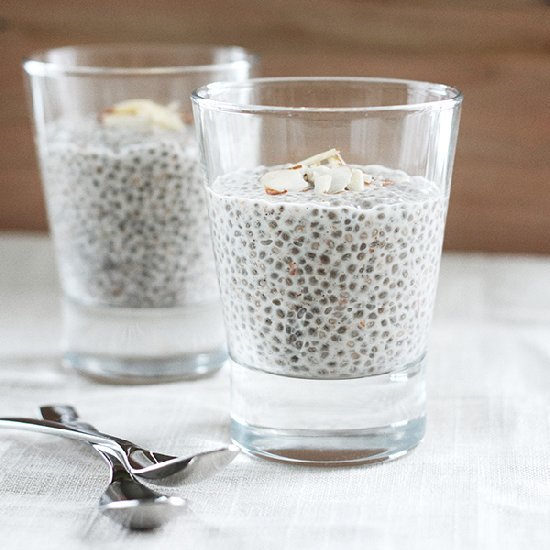 Almond & Cardamom Chia Pudding