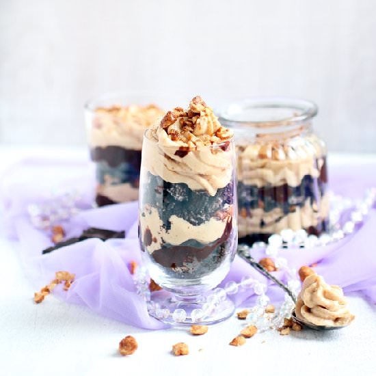 Peanut Butter Chocolate Parfait