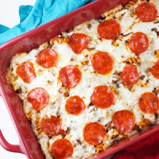 Pizza Pasta Bake