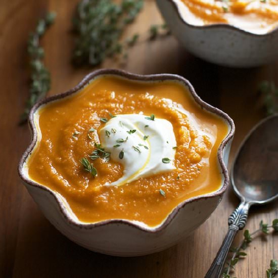 Roasted Carrot Soup