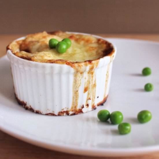 Individual Bourguinnes Beef Pie