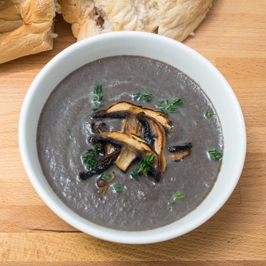 Portobello Mushroom Soup