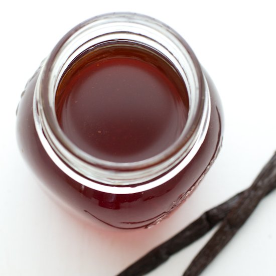 Homemade vanilla extract