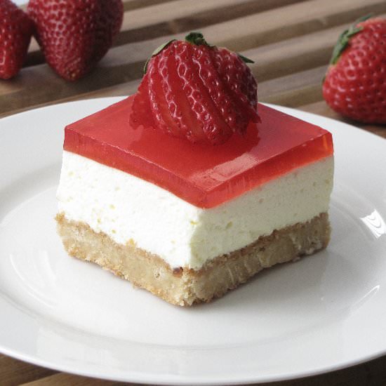 Jell-O Cheesecake Squares