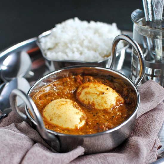 Chettinad Egg Gravy