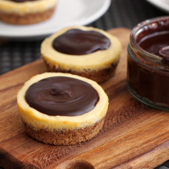 Chocolate Chip Cookie Cheesecakes