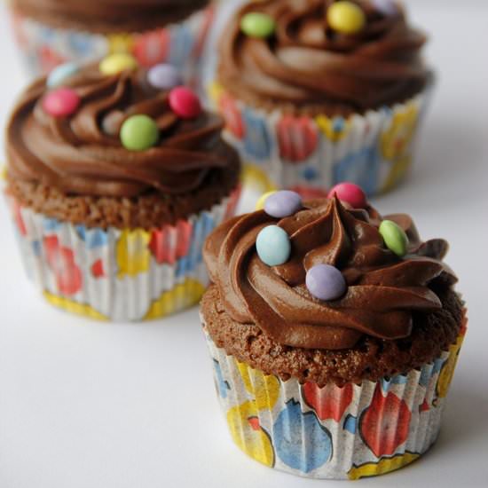 Yummy chocolate cupcakes