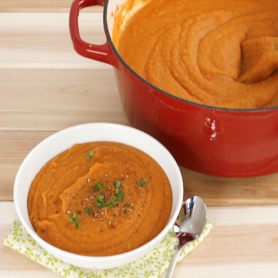 Red Lentil and Tomato Soup