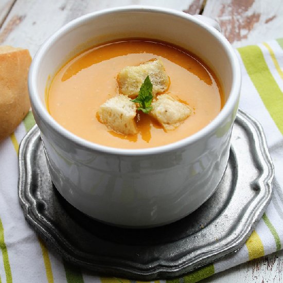 Sweet Potato & Lemongrass Soup