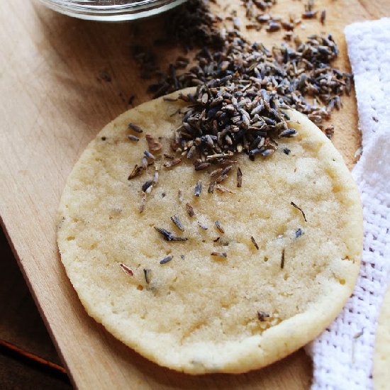 Lavender Sugar Cookies