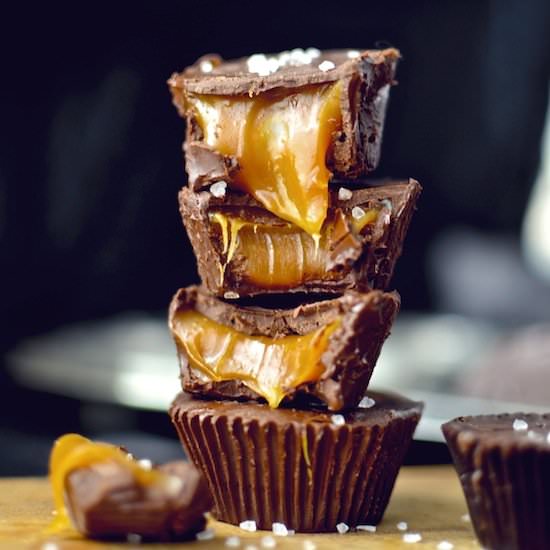 Salted Caramel Cups