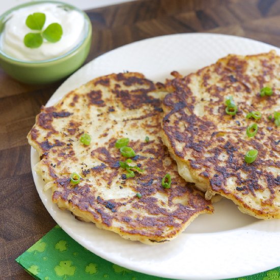 Irish Boxty (Potato Pancakes)