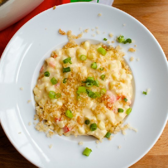 Pepper Jack Creamed Corn