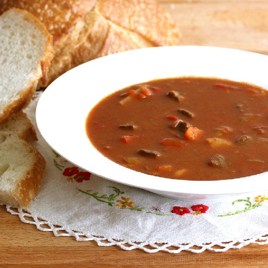 Traditional Hungarian Goulash