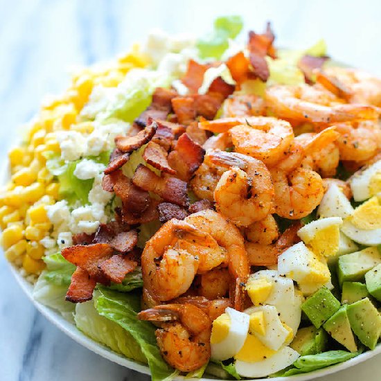 Shrimp Cobb Salad