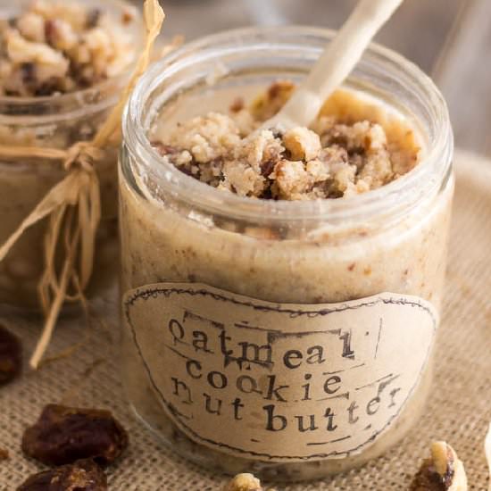 Oatmeal Cookie Dough Nut Butter