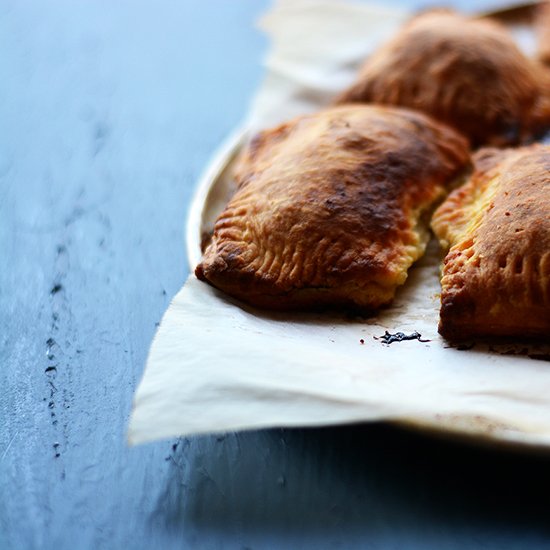 Apple Coconut Jaggery Pies