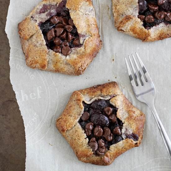 Dark Chocolate Cherry Galettes