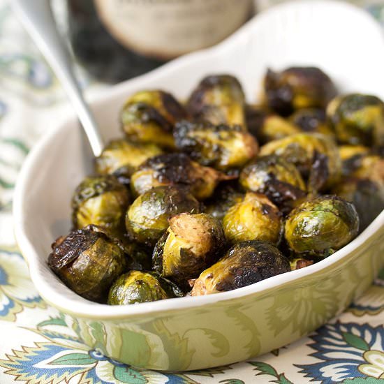 Balsamic-Roasted Brussels Sprouts