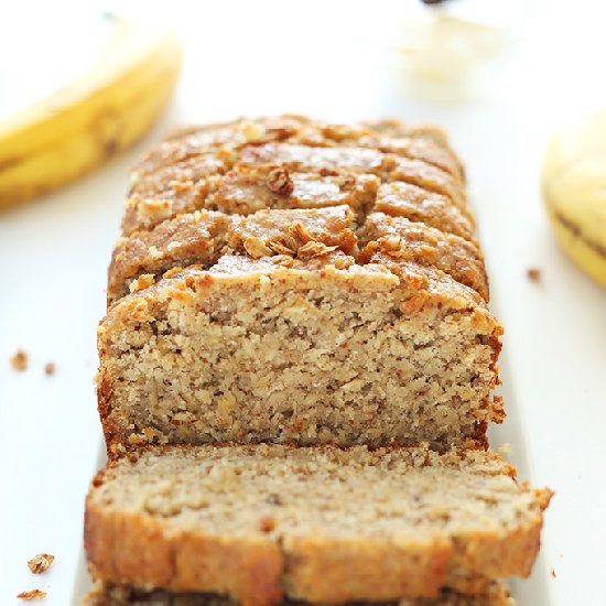 1 Bowl Gluten Free Banana Bread