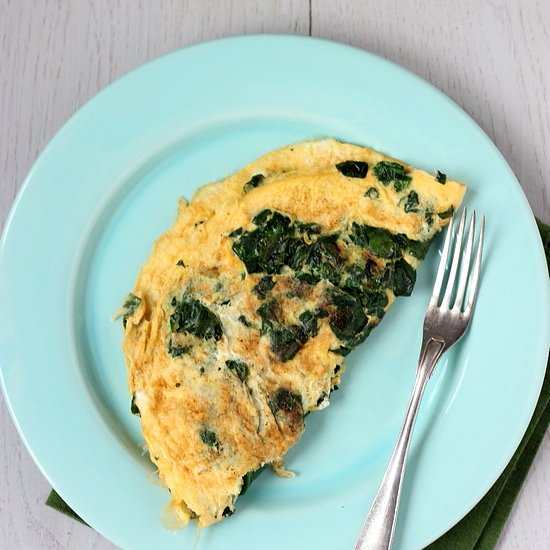 Omelette with Spinach