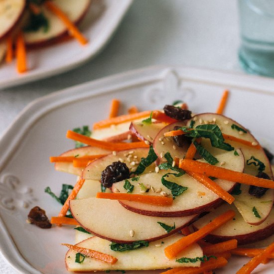 Moroccan Carrot & Apple Salad