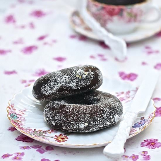 Sweet Potatoes & Chocolate Doughnut